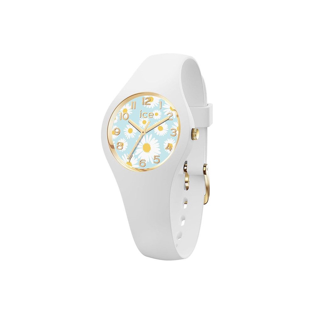 ice-watch Quarzuhr Ice-Watch Ice Flower White Daisy 021732, Ice-Watch Ice Flower White Daisy