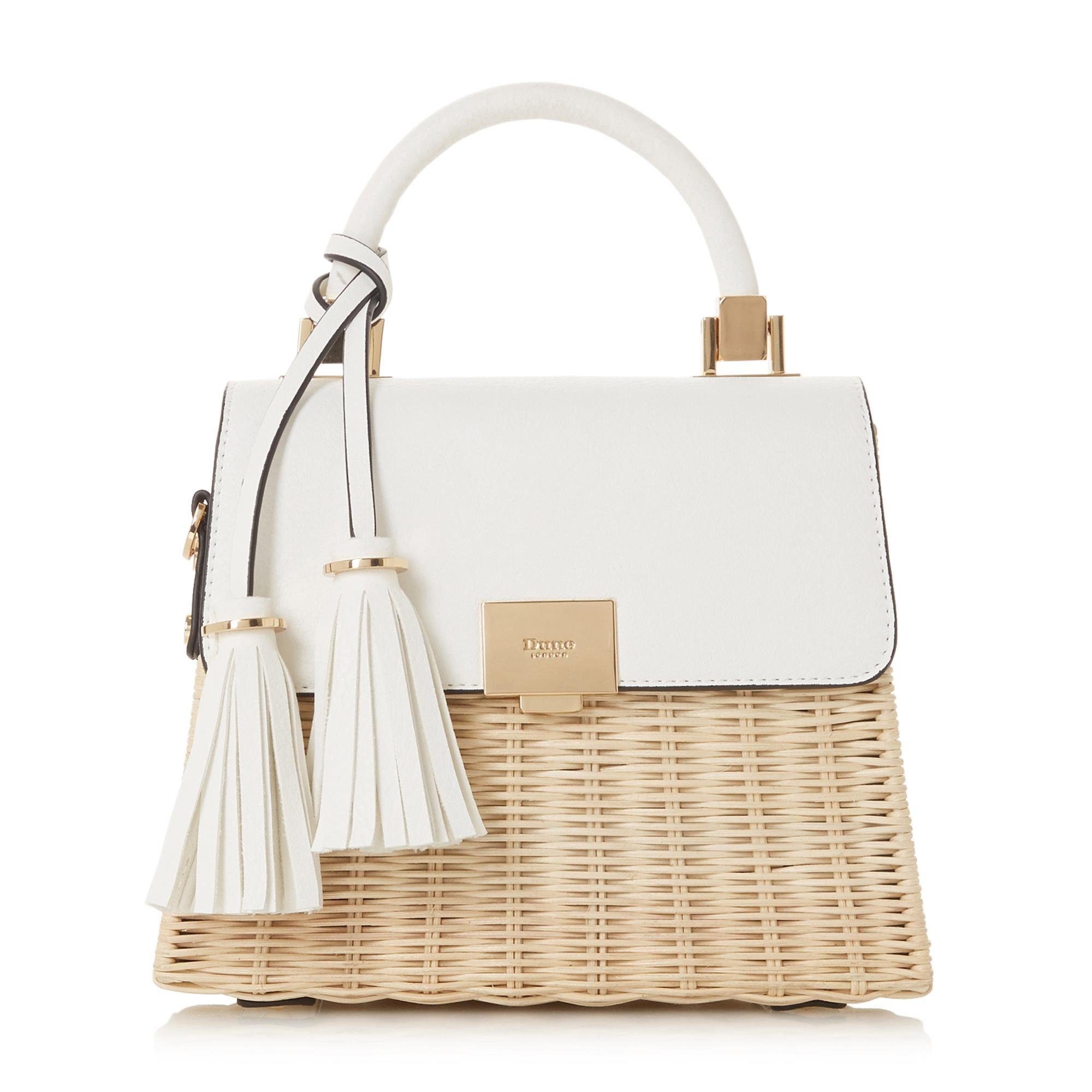 Dune London Umhängetasche »DAISYY«, mit trendiger Fransenapplikation