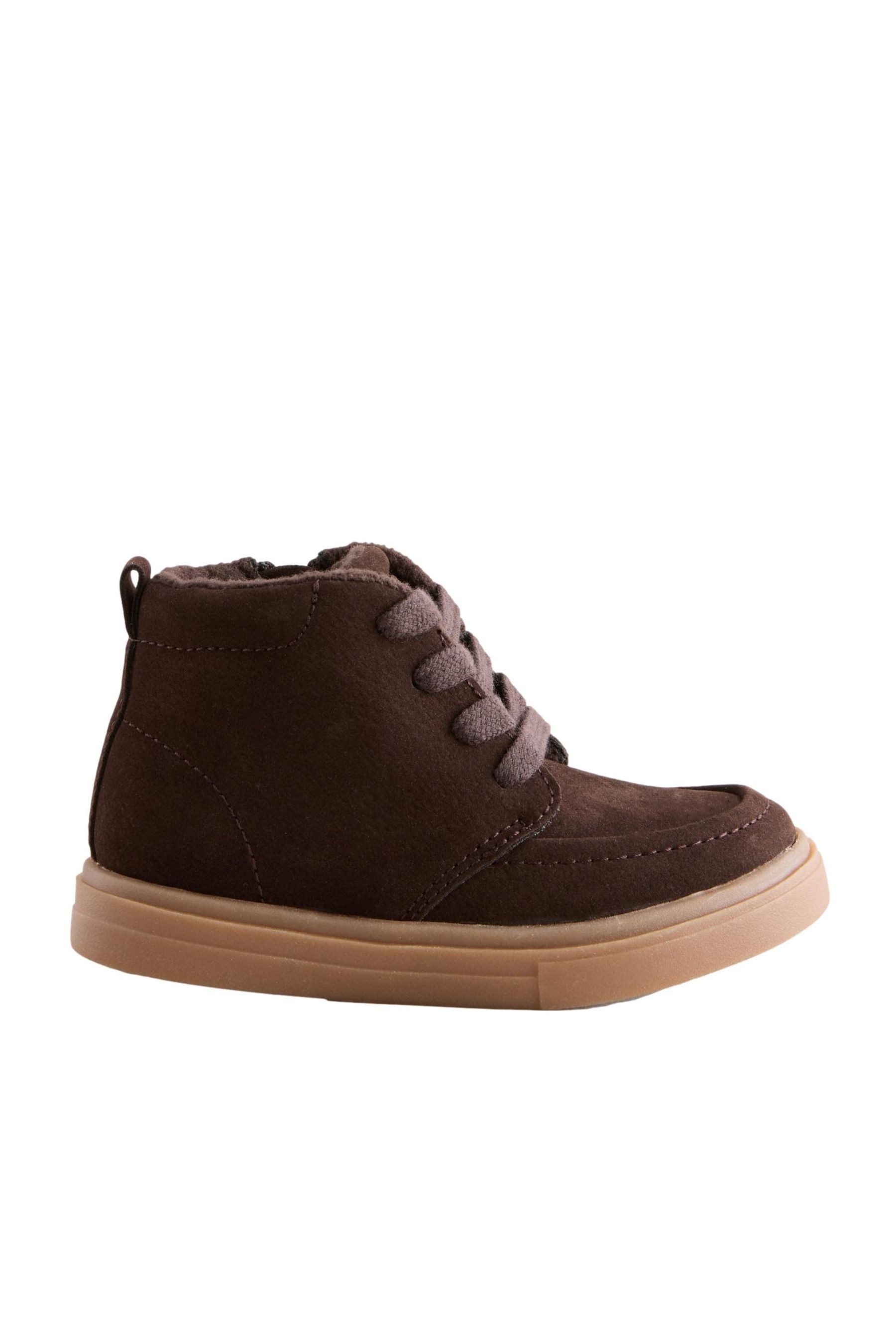 Next Warmgefütterte Chukka-Stiefel, weite Passform Schnürstiefelette günstig online kaufen