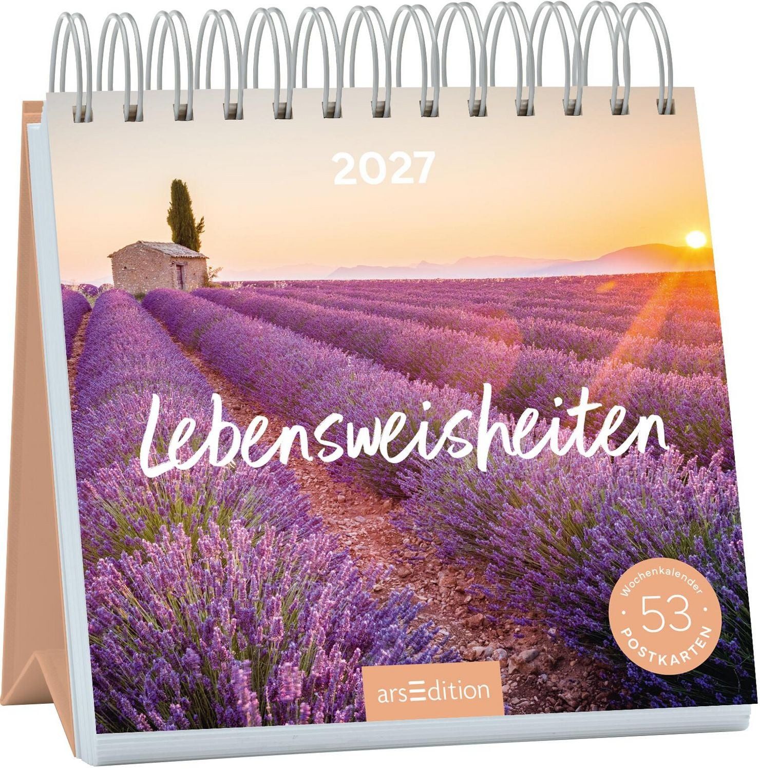 Tischkalender Postkartenkalender Lebensweisheiten 2027