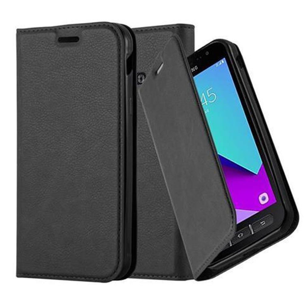 Cadorabo Handyhülle für Samsung Galaxy XCover 4 / XCover 4s Hülle Samsung Galaxy XCover 4 / XCover 4s, Hülle Schutzhülle mit Standfunktion, Magnetverschluss und Kartenfach