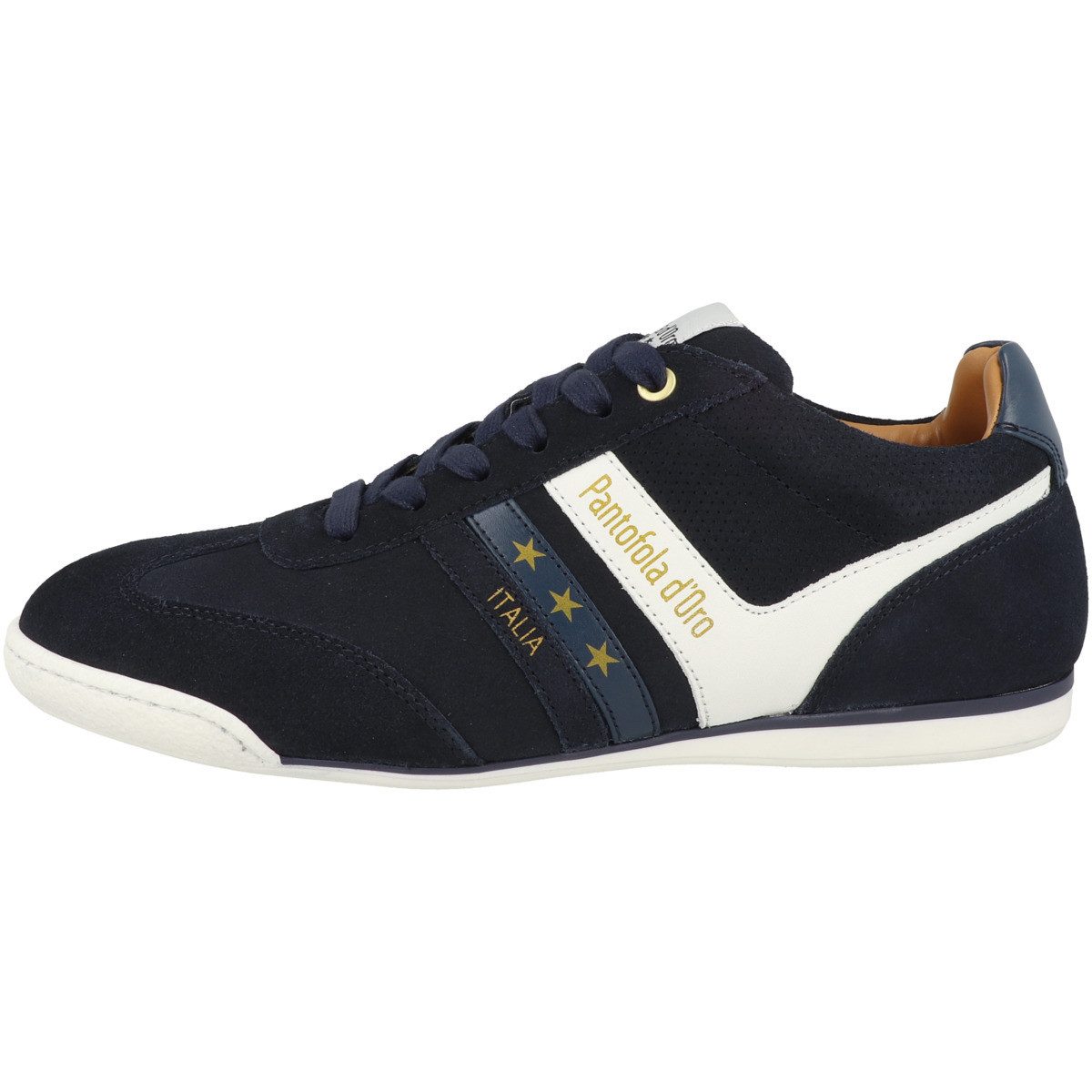 Pantofola d´Oro Vasto Suede Herren Sneaker Turnschuhe, Sportschuhe, Freizeitschuhe, Halbschuhe, Schnürschuhe