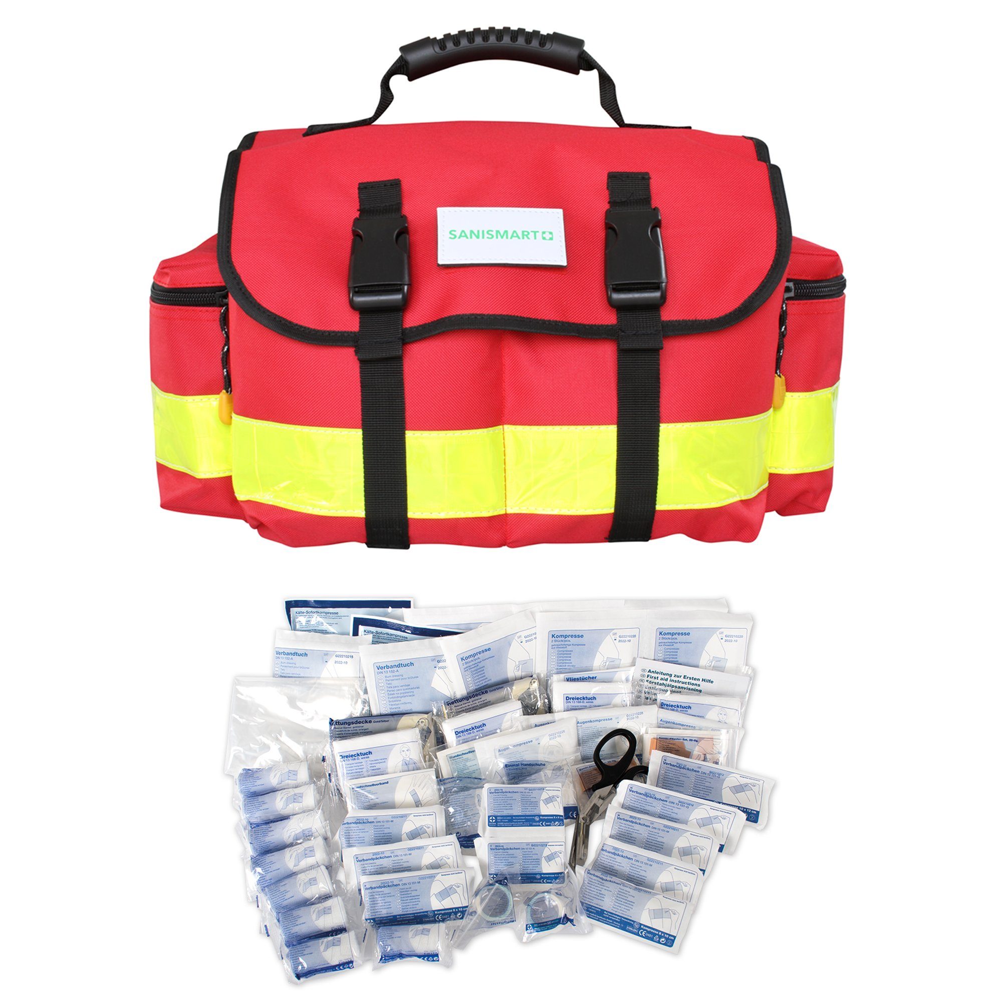 Erste-Hilfe-Tasche PRO, gefüllt gemäß DIN 13169:2021, 18 l