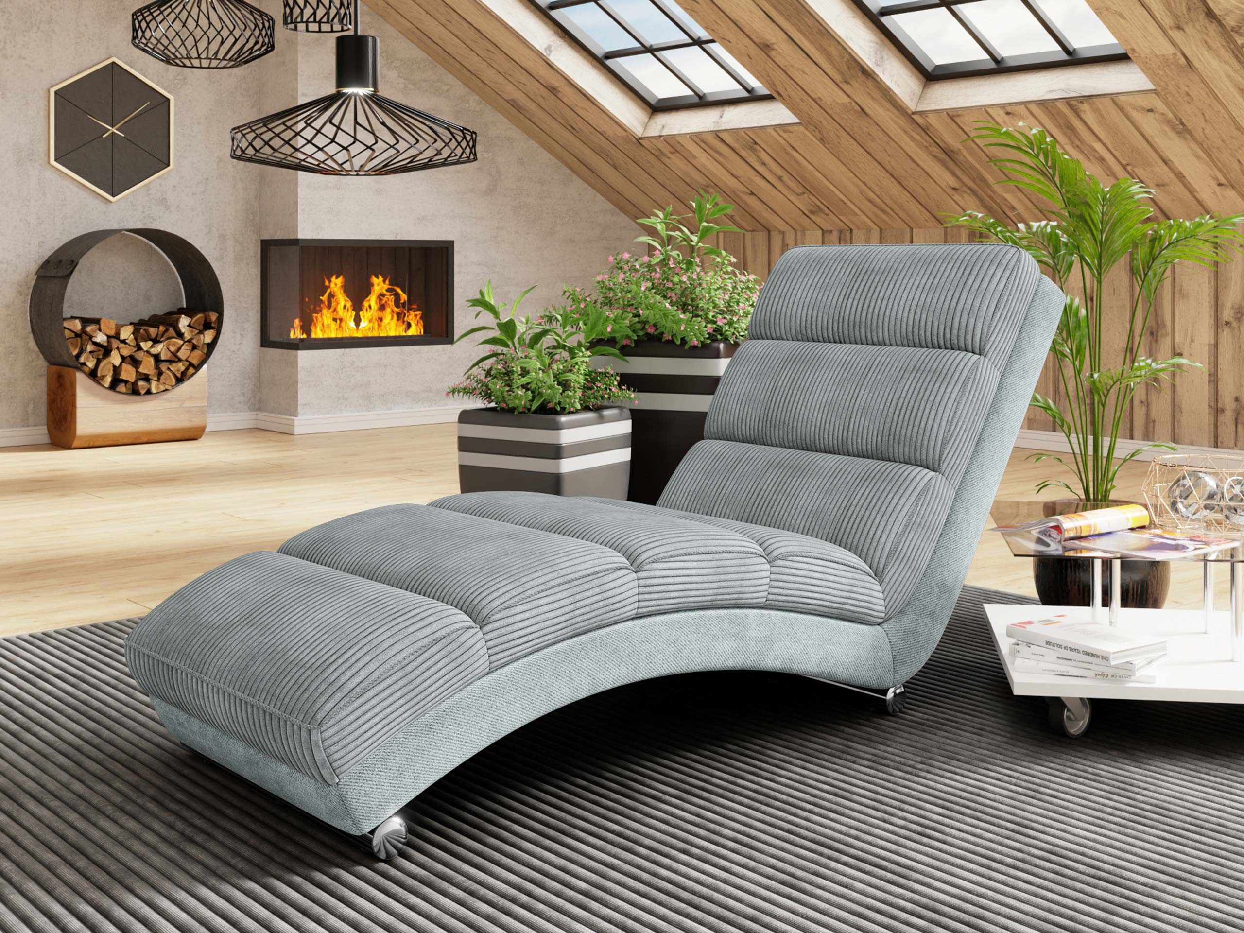 MIRJAN24 Sessel Holiday Cord, Liegesessel, Relaxliege günstig online kaufen