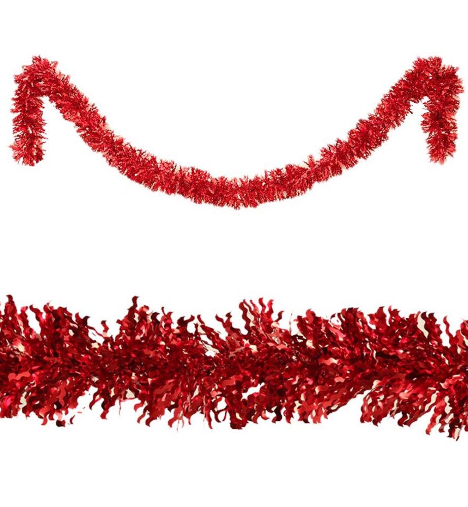 Fries Girlanden Silvester Karneval Weihnacht Party Deko Boa Girlande 6 Farben 200 cm, Hohe Qualität