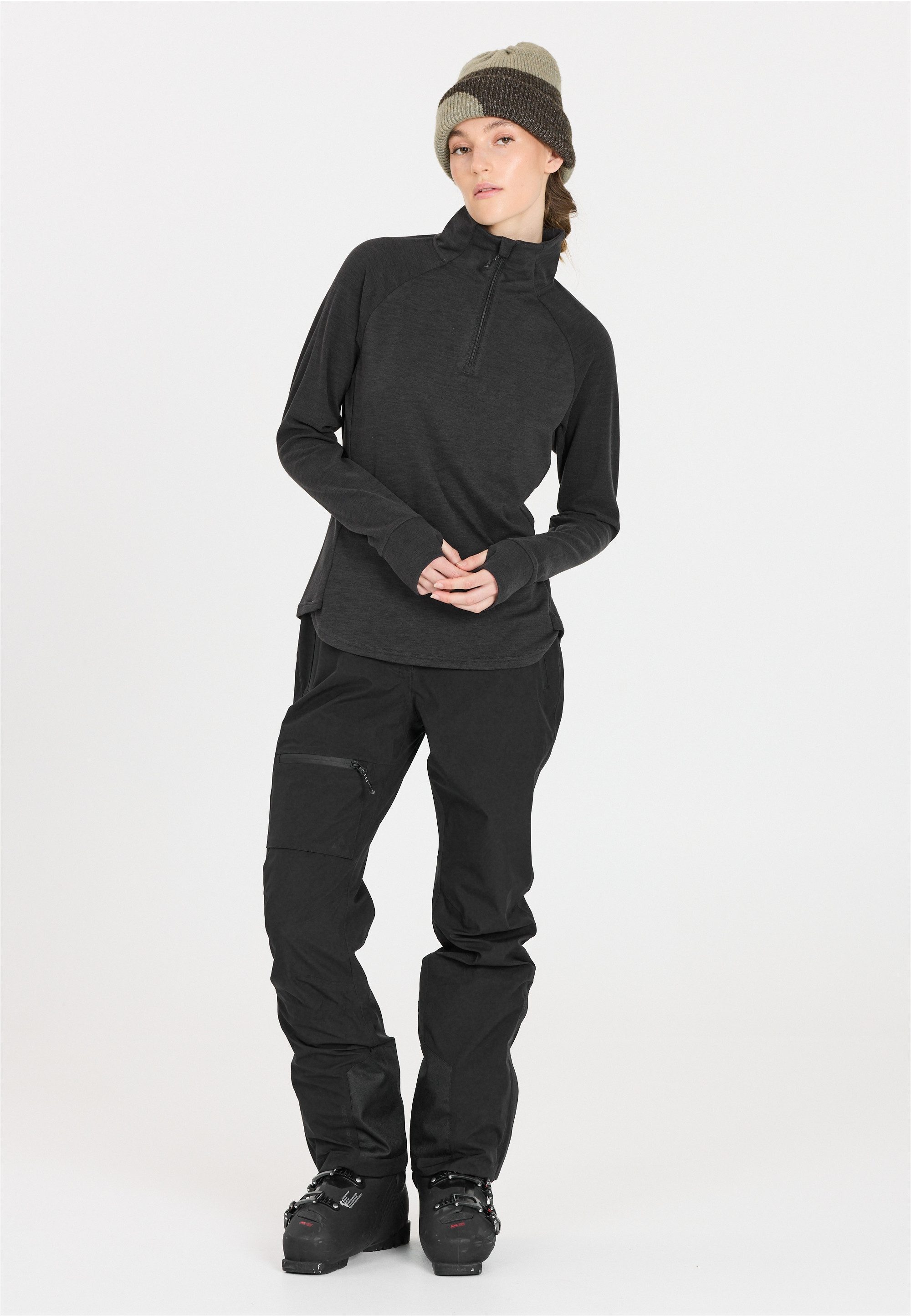 WHISTLER Funktionsshirt Kajsa mit wärmendem Stehkragen günstig online kaufen