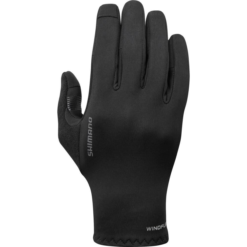 Shimano Fahrradhandschuhe SHIMANO Windflex Race Gloves, Black, XXL Handschuhe - winddichte Radha