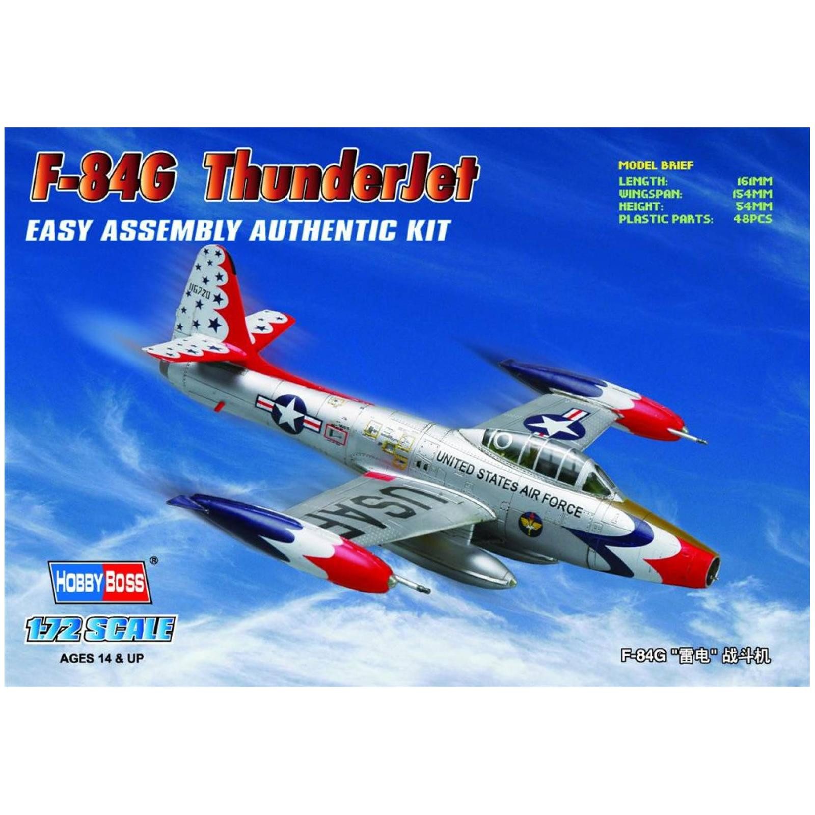 Modellbausatz American F-84G 'ThunderJet'
