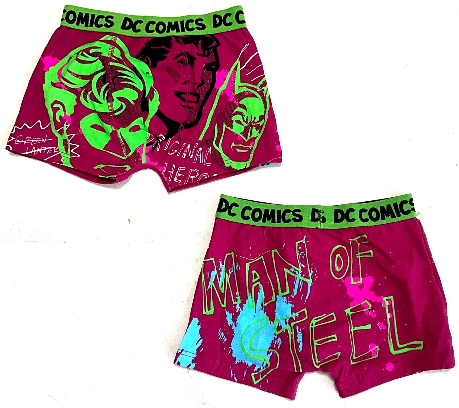 Boxershorts DC Comics Man of Steel Kinder Boxershorts, 2 Man of Steel Unterwasche