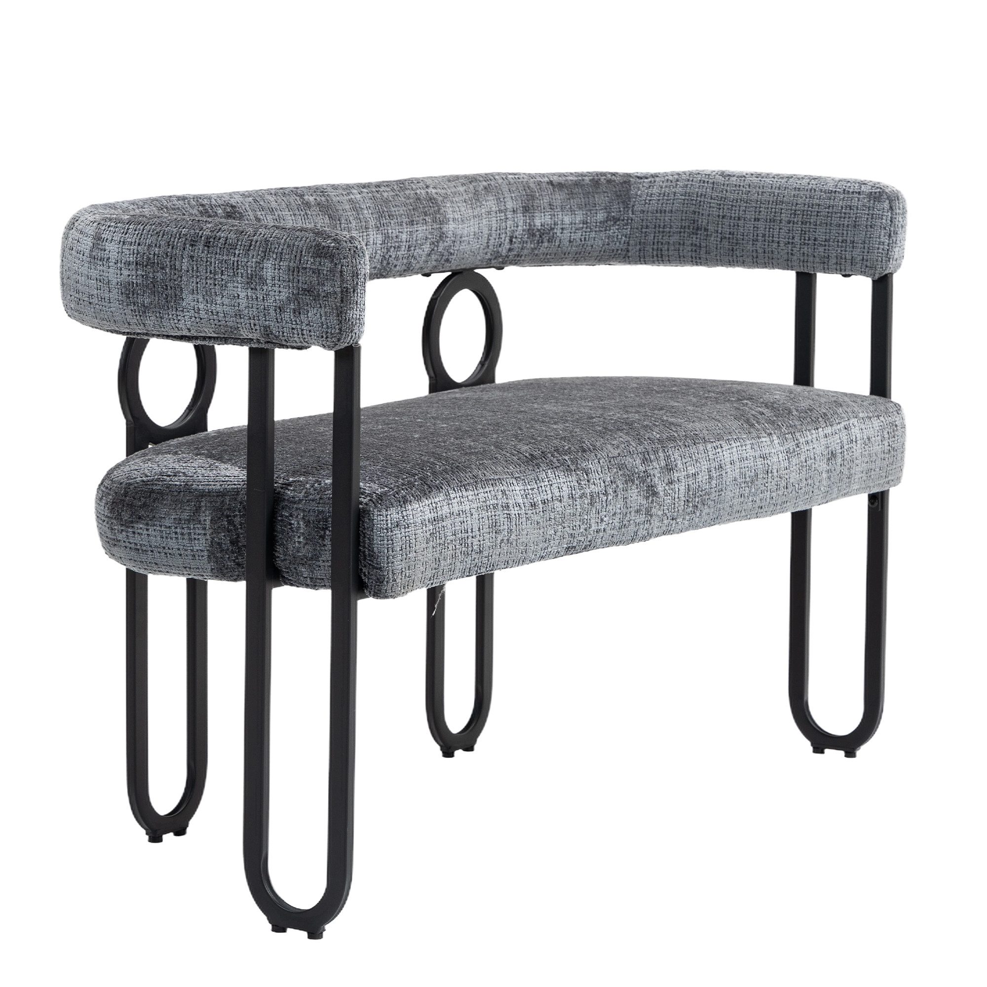 KLAM HOME Esszimmerstuhl Loungesessel 2-Sitzer Doppelsitzsofa günstig online kaufen