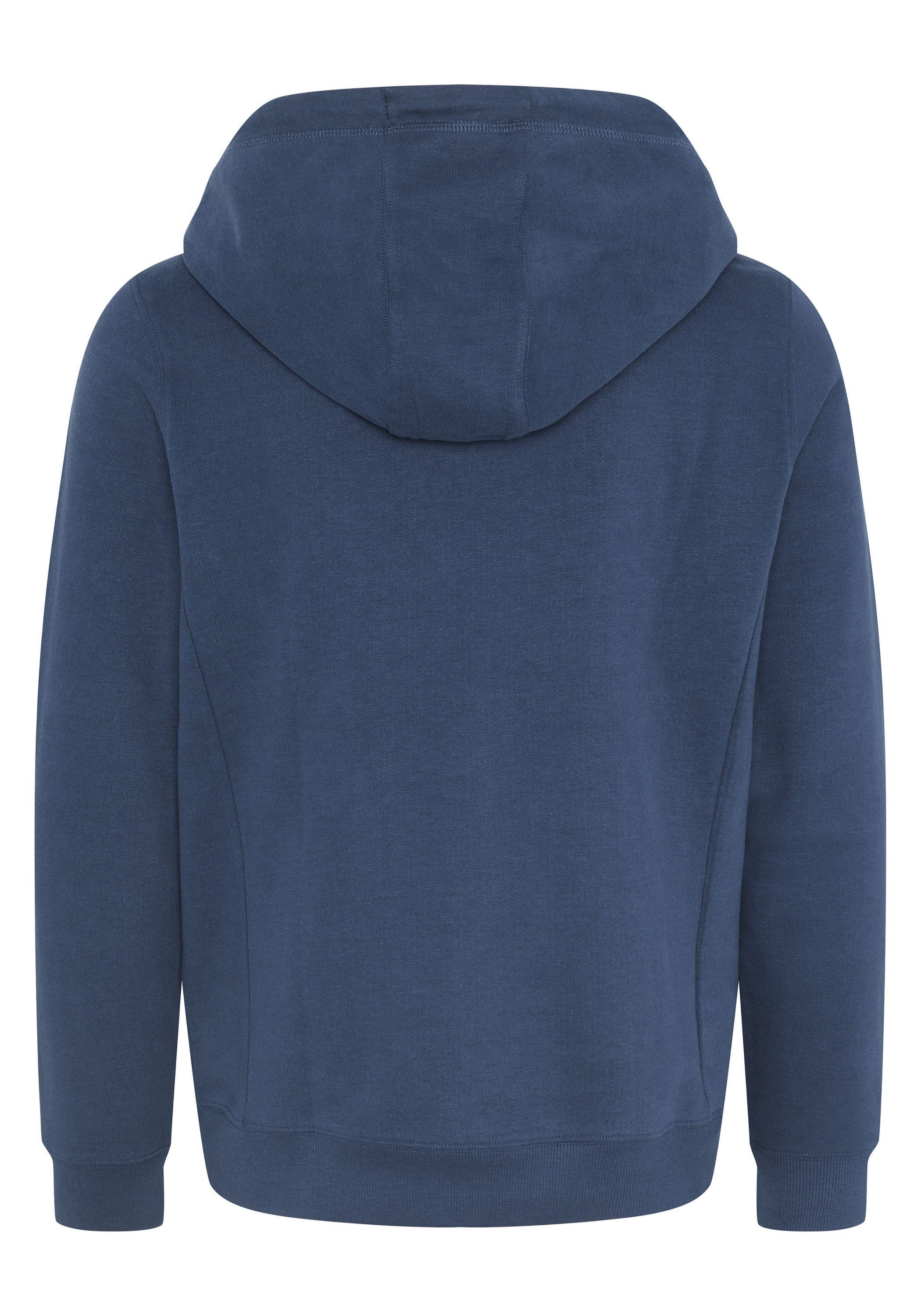 1 hohem mit Kapuzensweatshirt Chiemsee dunkel Sweatshirt Kapuzenkragen blau