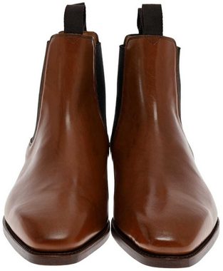 FB Fashion Boots MARCUS Herren Chelsea Boots Braun Stiefelette Rahmengenäht