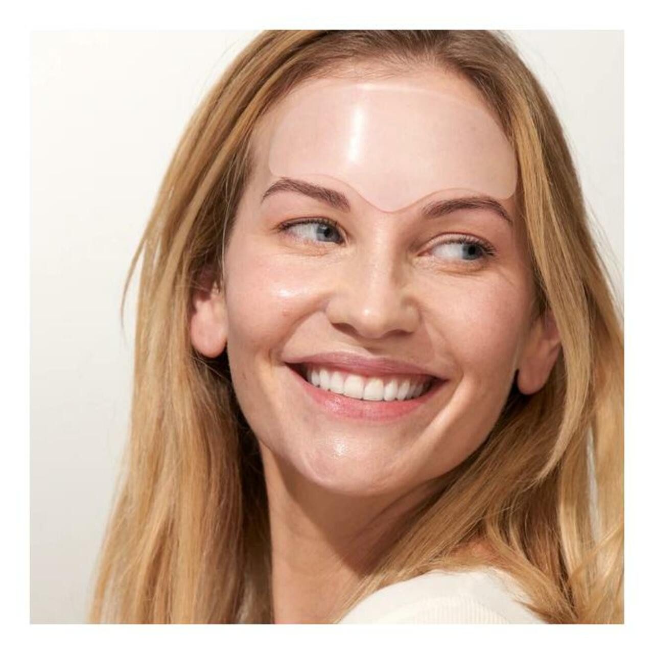 Apricot Gesichtsmaske Forehead Pad Hyaluron "fantastic forehead"aus medizinischem Silikon -, 1-tlg., Wirkt gegen Hyperpigmentierung & Rötungen – Alpha-