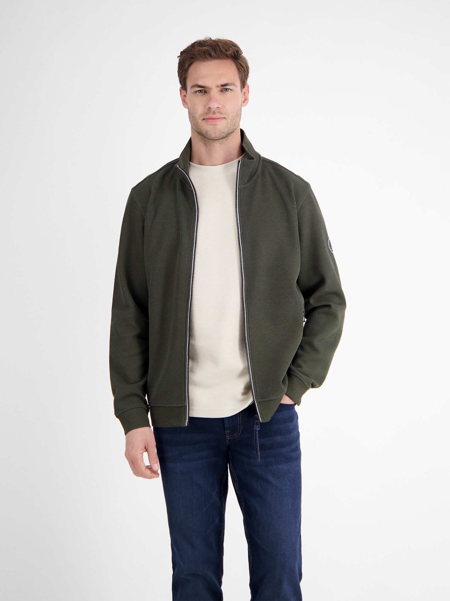 LERROS Sweatjacke SELA mit Reißverschluss günstig online kaufen