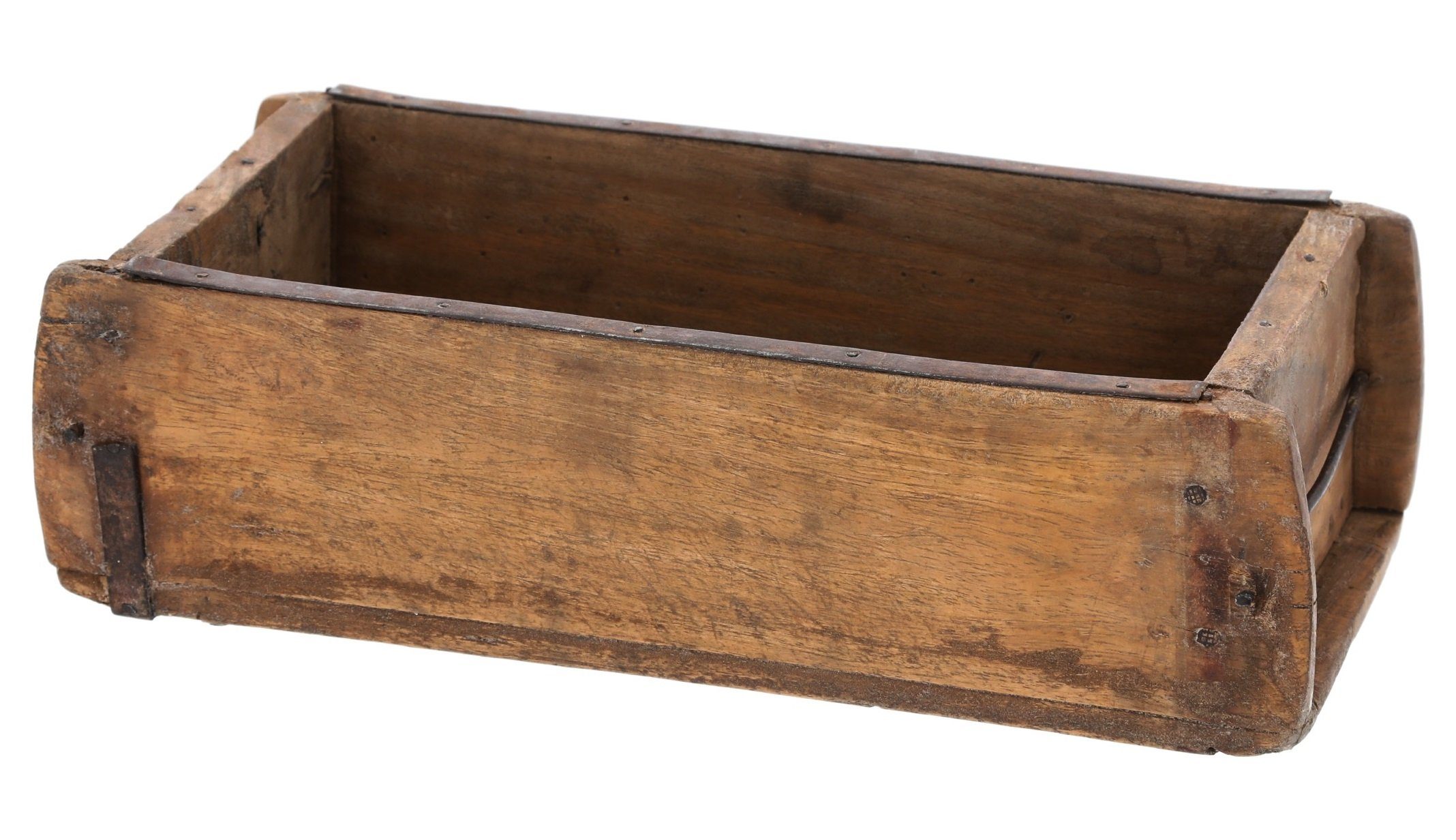 Dekokiste Holzkiste Ziegelform Ziegelsteinform Kiste recyceltes 30 cm
