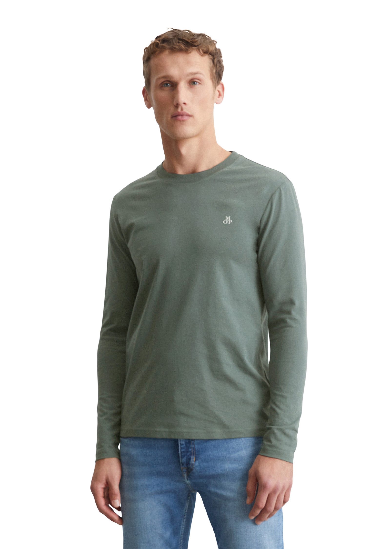 Langarmshirt aus reiner Bio-Baumwolle