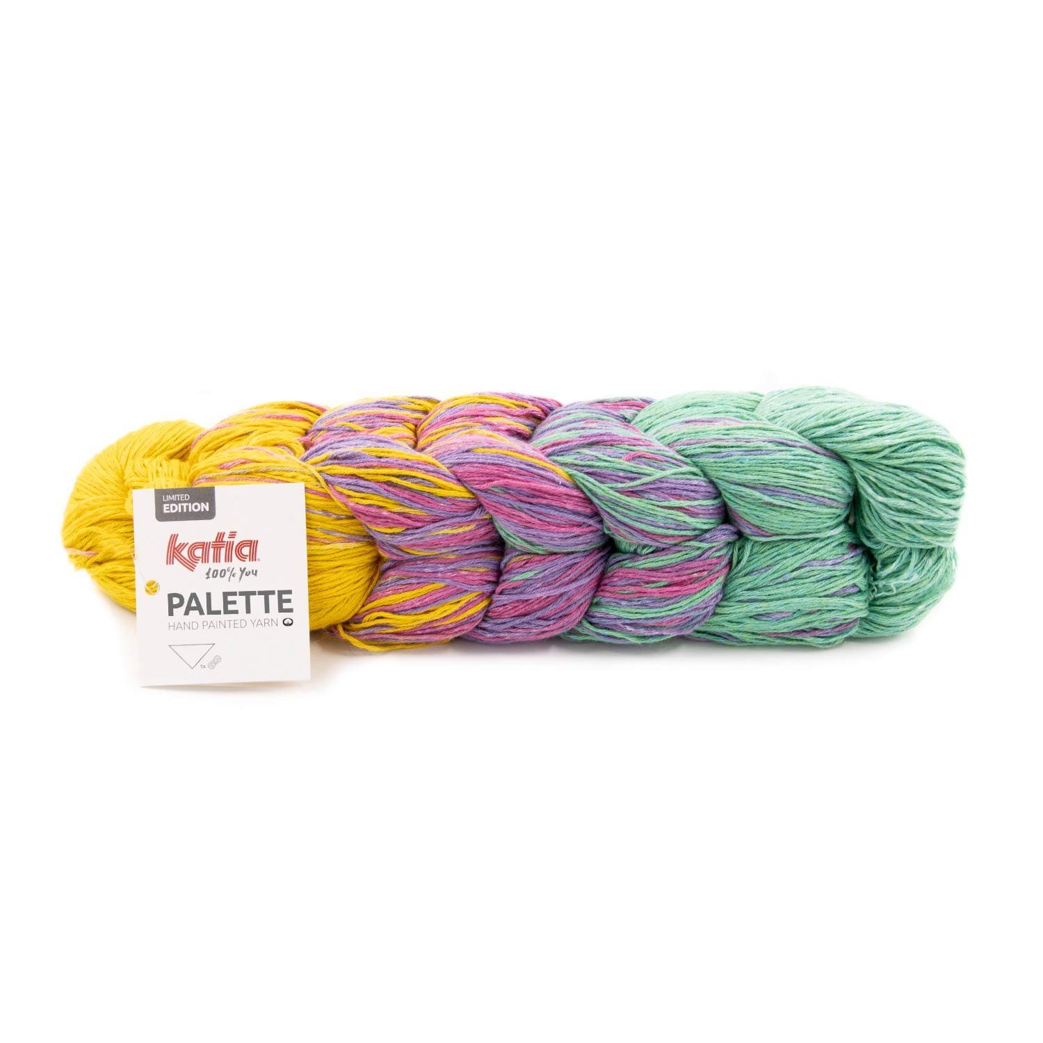 Katia 200g Katia Palette - Hand Painted Yarn' ist ein Strang Effektgarn