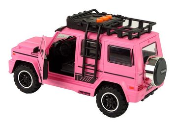 LEAN Toys Spielzeug-Auto Auto Offroad Autoturbine Reibungsantrieb Fahrzeug Spielzeug Lichter