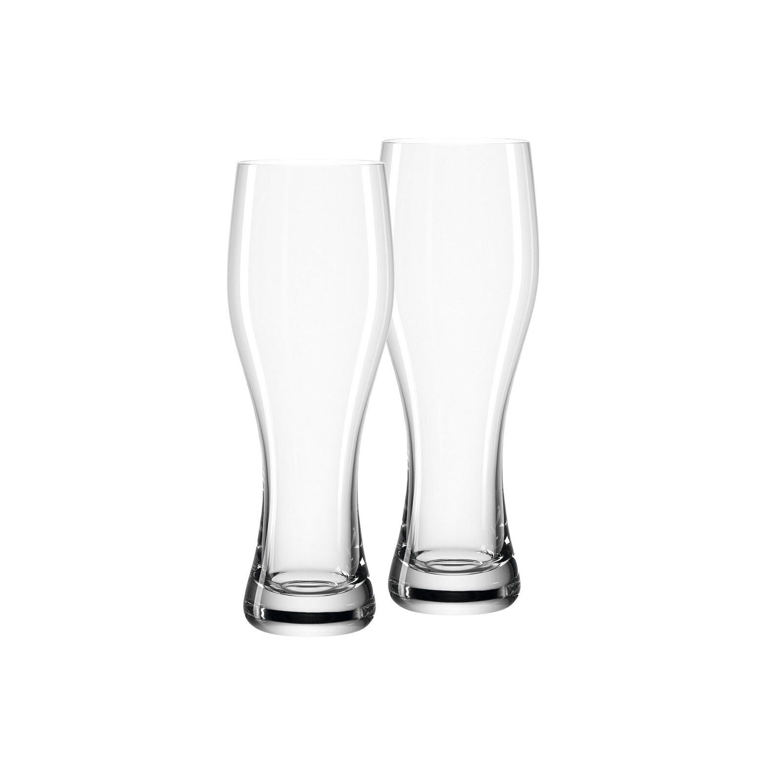 LEONARDO Bierglas Taverna Weizenbiergläser 330 ml 2er Set, 2-tlg., Glas