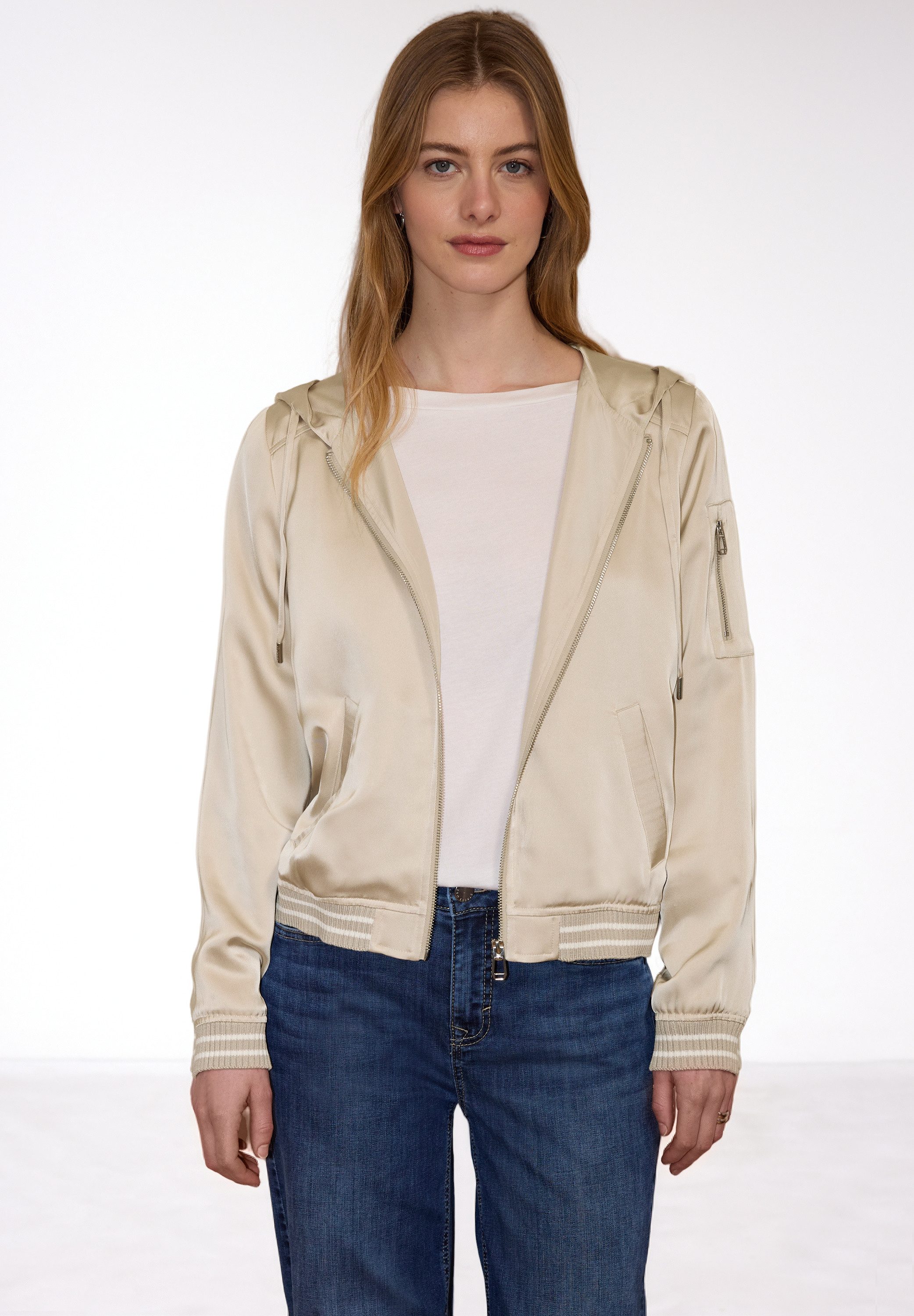 STREET ONE STUDIO Blouson mit Kapuze