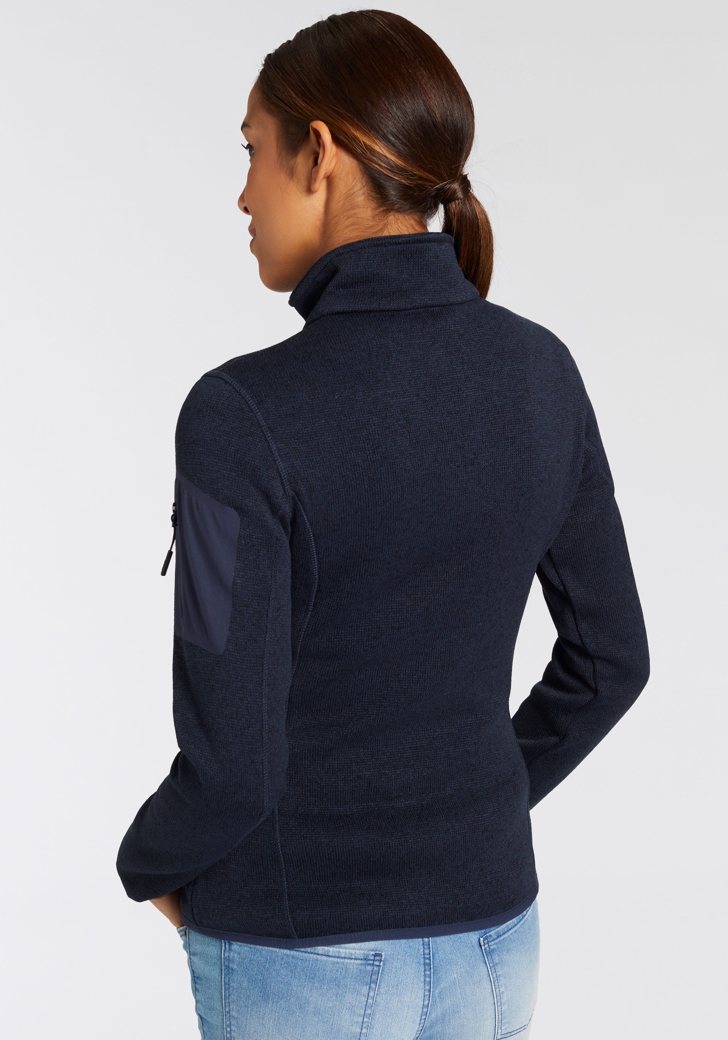 CMP Strickfleecejacke (1-St) Wärmeisolierend & Schnell trocknend & Atmungsa günstig online kaufen