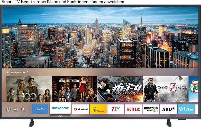 Samsung TV, Mode) Rahmen,Art Smart-TV, Display,Austauschbare Mattes Zoll, (108 cm/43 LED-Fernseher Google GQ43LS03BGU