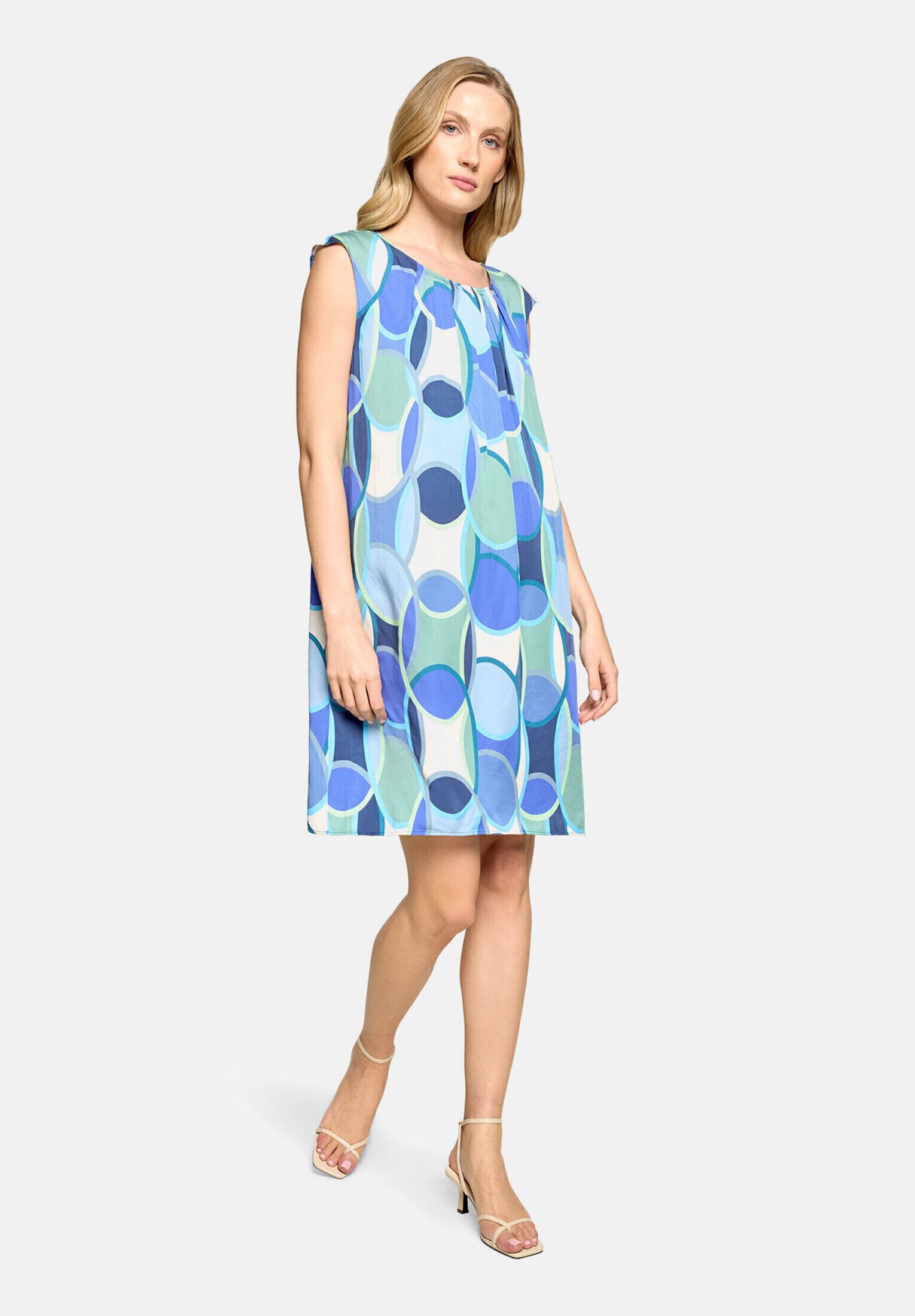 Betty Barclay Sommerkleid Damen mit Rundhalsausschnitt