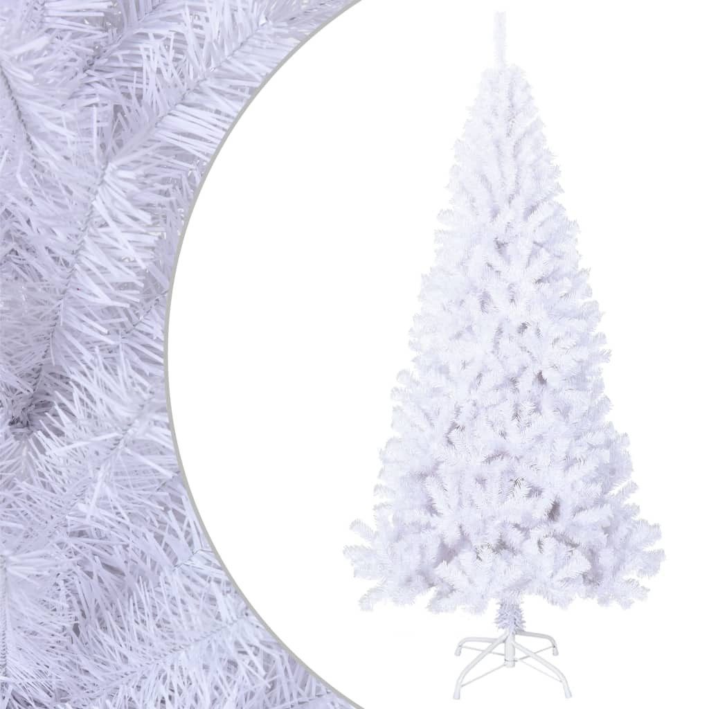 Künstlicher Weihnachtsbaum Künstlicher Weihnachtsbaum mit Dicken Zweigen Weiß 240 cm PVC