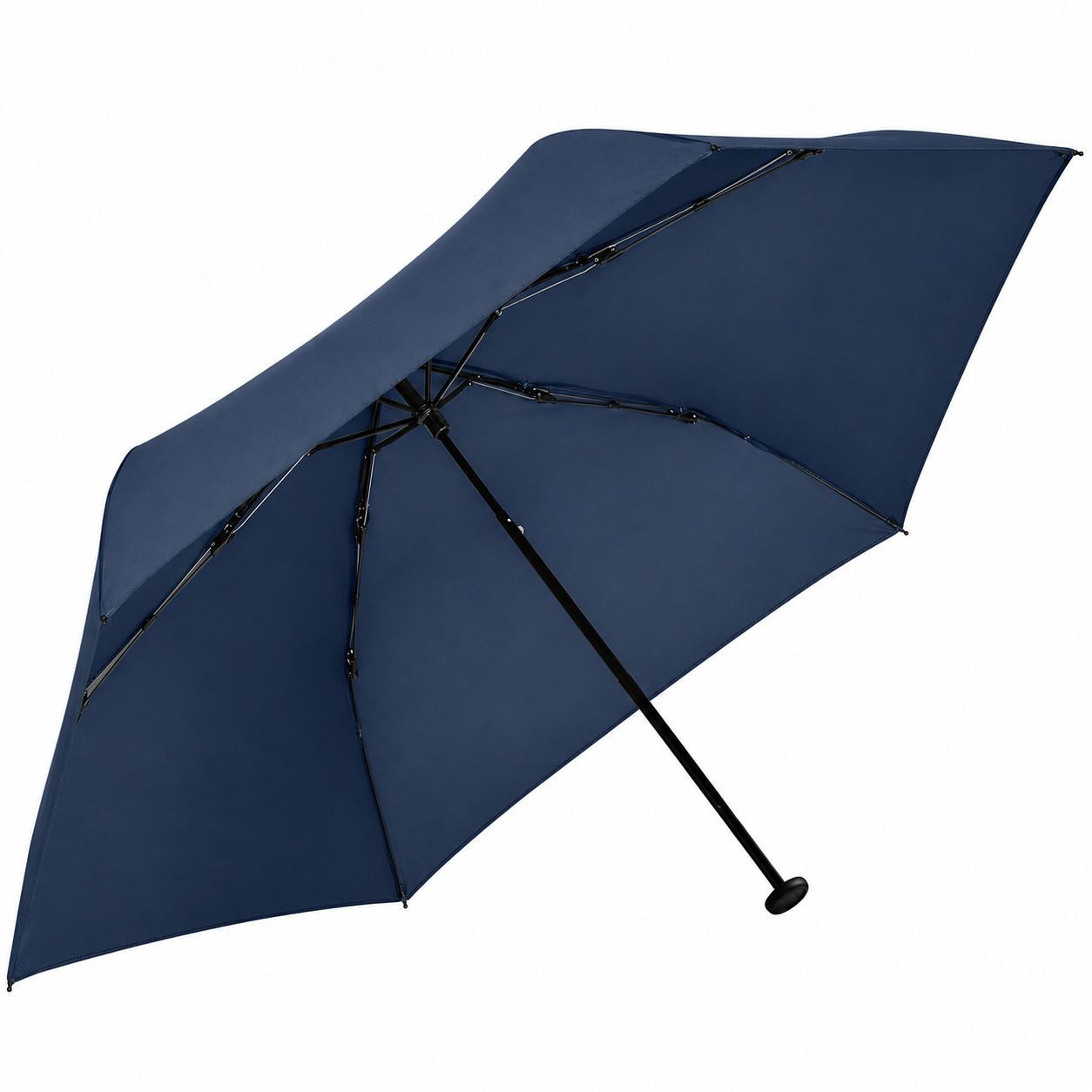 FARE Taschenregenschirm FiligRain ToGo, inkl. Umhängetasche, 100g leicht, UPF 50+, Windproof-PLUS, Sicherheitsschieber, Recyclingbezug, 88 cm
