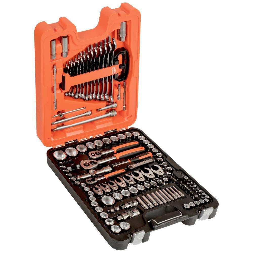 Steckschlüssel Steckschlüssel-Satz 3/8″+1/2″+1/4″, 138-tlg