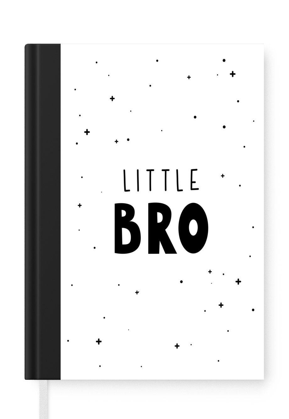 MuchoWow Notizbuch Sprichwörter - Kind - Jungen - Kleiner Bruder - Zitate, Notebook, Notizblock a5, Tagebuch, Journal Liniert