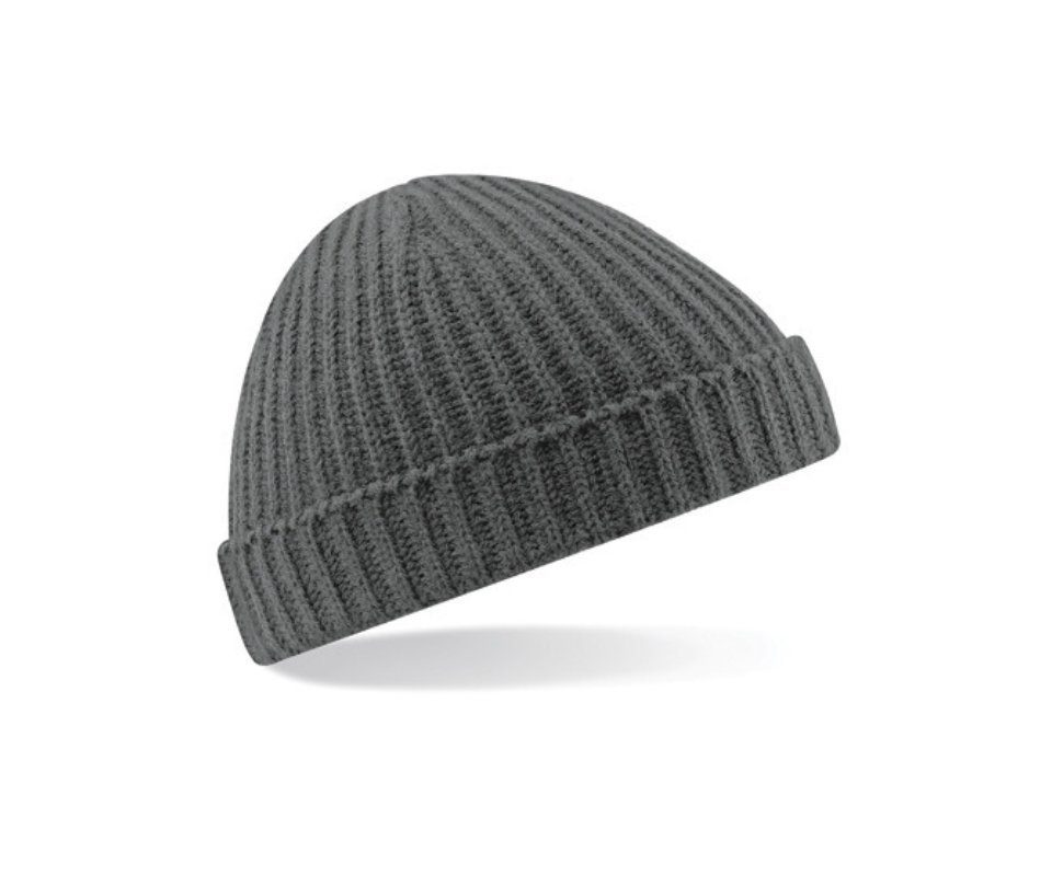 Strickmütze Fischermütze Herren Trawler Beanie Kurze Seemannsmütze Kurz Fischerman