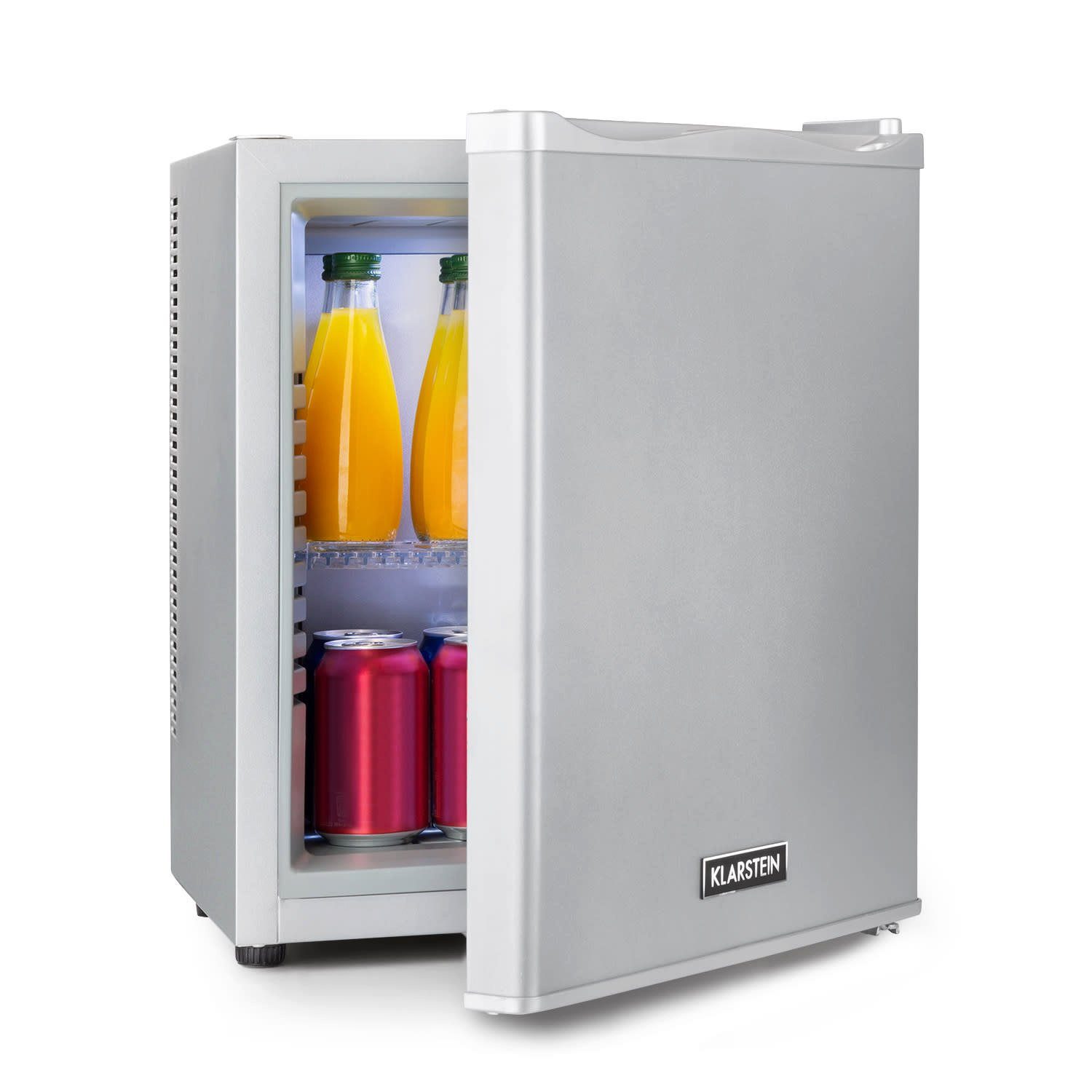Klarstein Kühlschrank Happy Hour Minibar 5-15°C EEK G lautlos 23dB  LED-Licht 10035240, 47 cm hoch, 38 cm breit online kaufen | OTTO