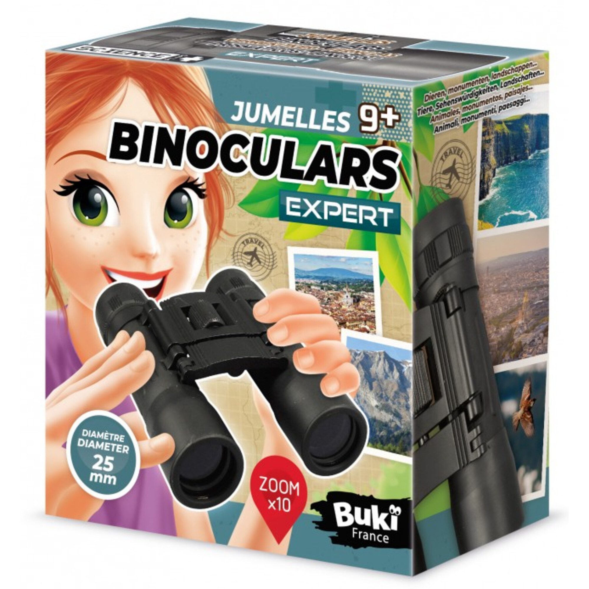 Buki Buki Kinderfernglas 10x25 Expert Kinderfernglas