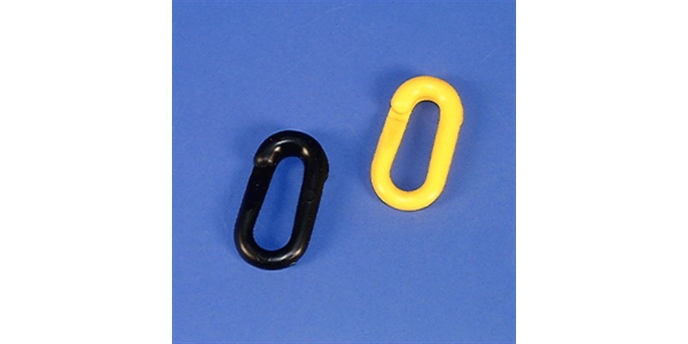Thumbnail - König Werbeanlagen Hinweisschild Verbindungsglied, Polyethylen, gelb, 6 mm