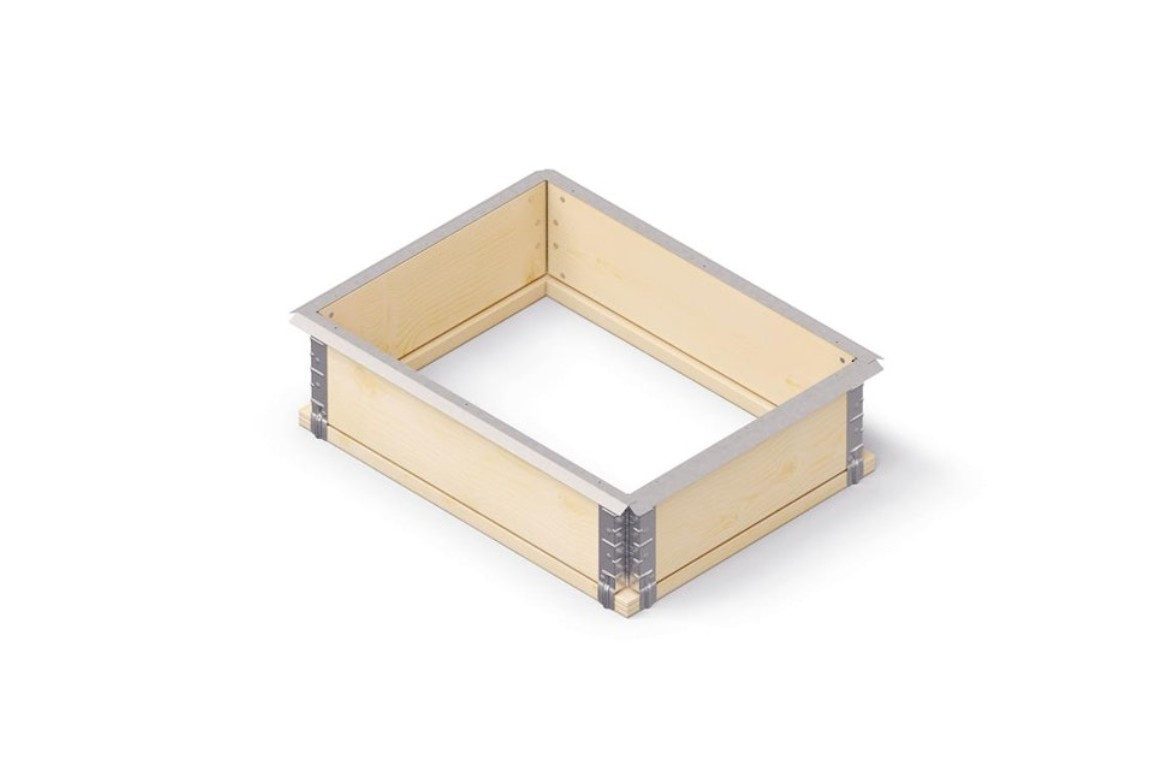 Upyard Hochbeet Upyard Schneckenkante 80 x 60 cm