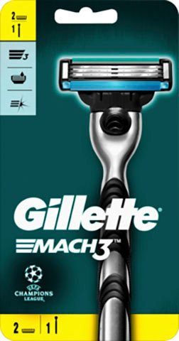 Gillette Nassrasierer »Mach 3«, 3-tlg., Rasierer + 2 Klingen online kaufen  | OTTO
