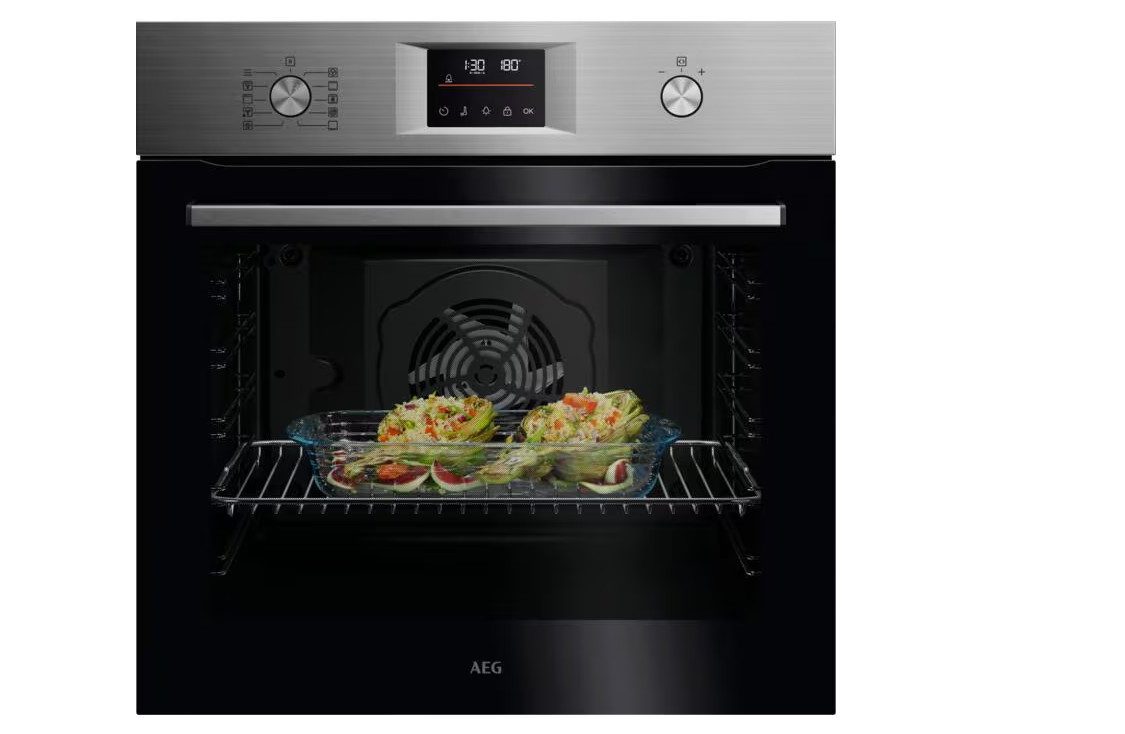 AEG Einbaubackofen OU5PB40SM A++ Einbaubackofen