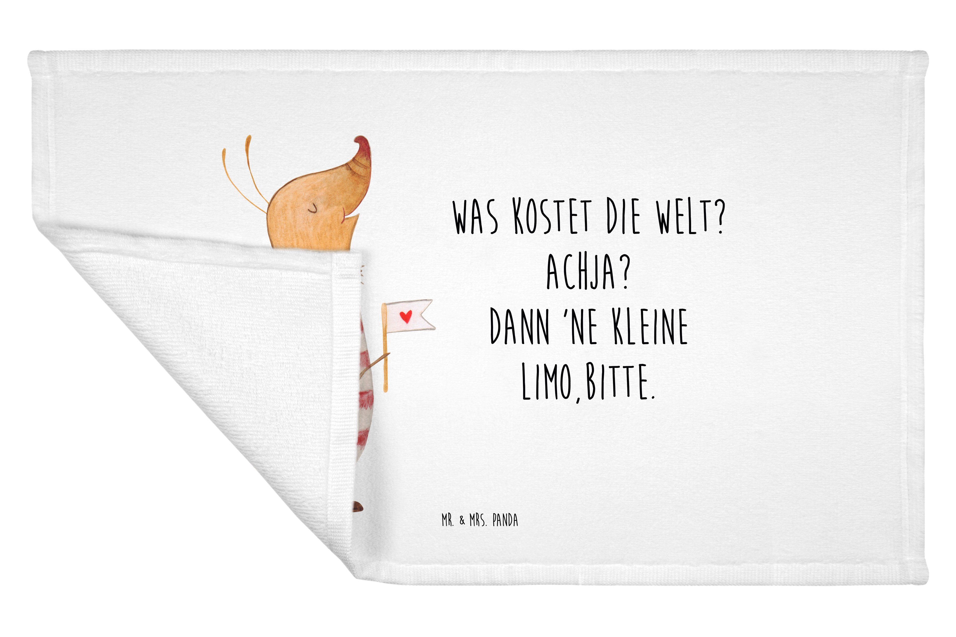 Mr. & Mrs. Tiermotive, - (1-St) Fähnchen Küche - mit Panda Weiß Handtuch Geschenk, s, Nachtfalter Deko