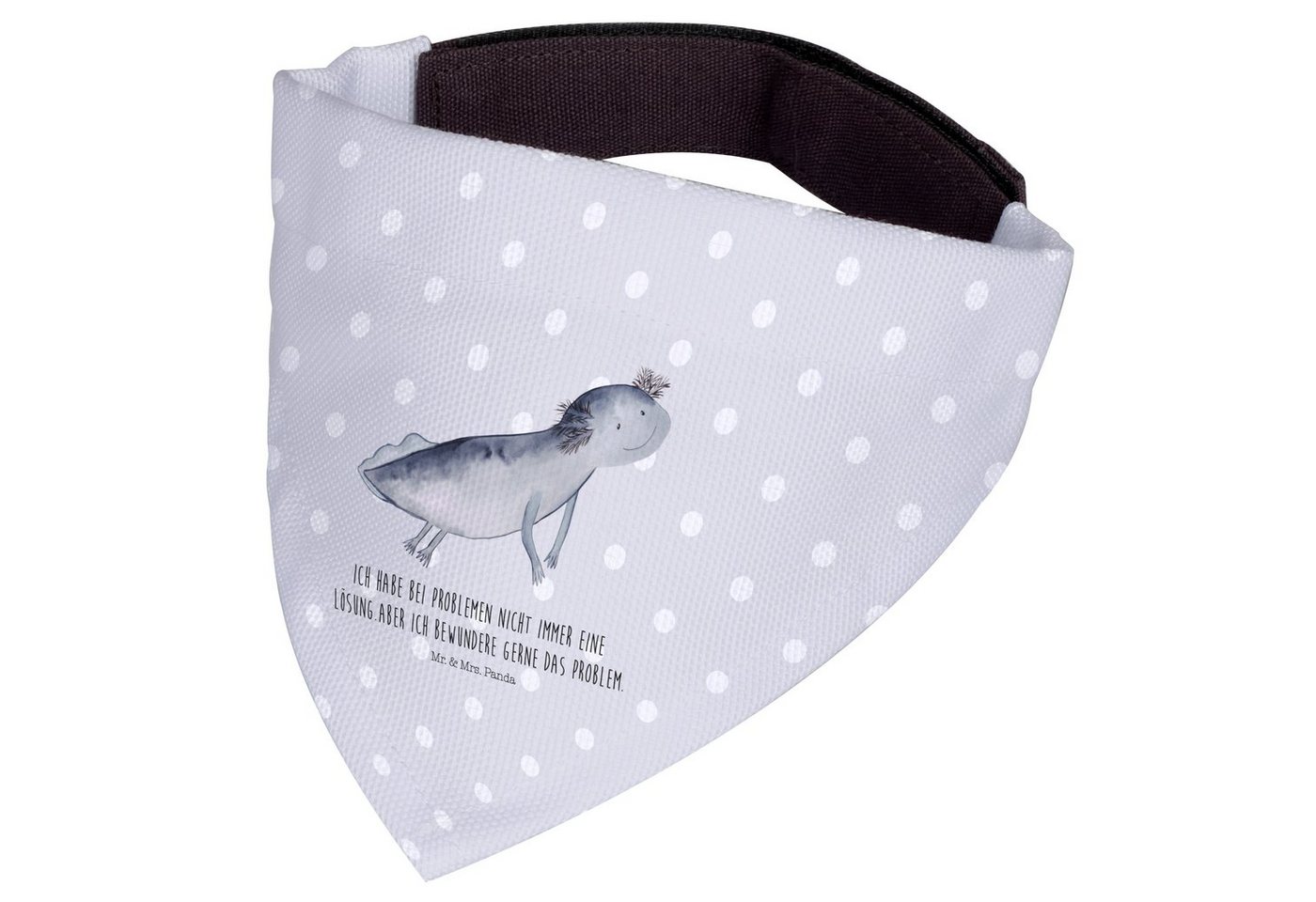 Thumbnail - Mr. & Mrs. Panda Hundefliege Axolotl Schwimmen, Halstuch, klein, Hundehalstuch, kleine Hunde, Polyester, Verschiedene De...