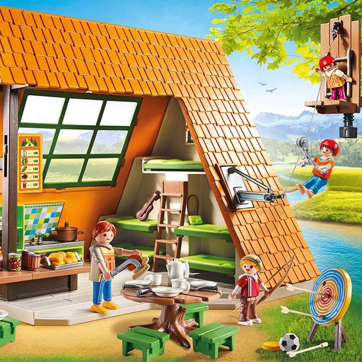 Playmobil® Spielwelt PLAYMOBIL® 6887 - Summer Fun - Großes Feriencamp