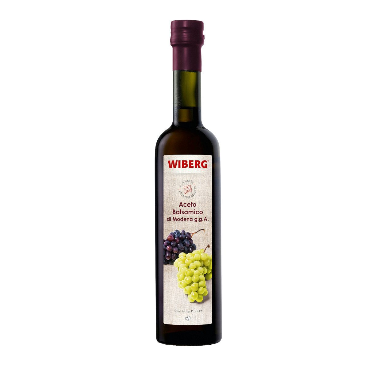 WIBERG Essig, Wiberg Aceto Balsamico di Modena charakteristische süße Note 500ml