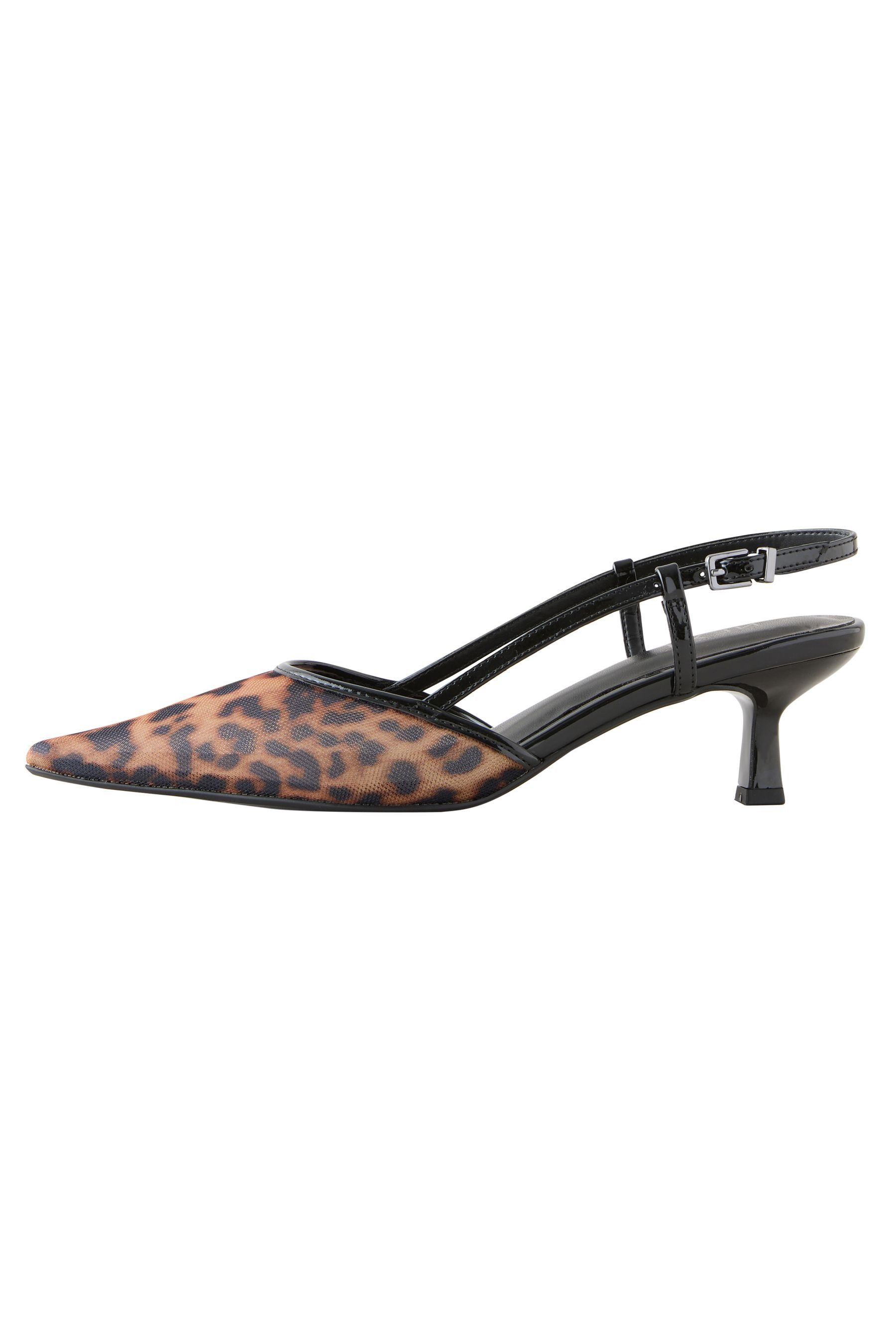 Next Forever Comfort® Spitze Mesh-Slingbacks mit Absatz Slingsandale (1-tlg)