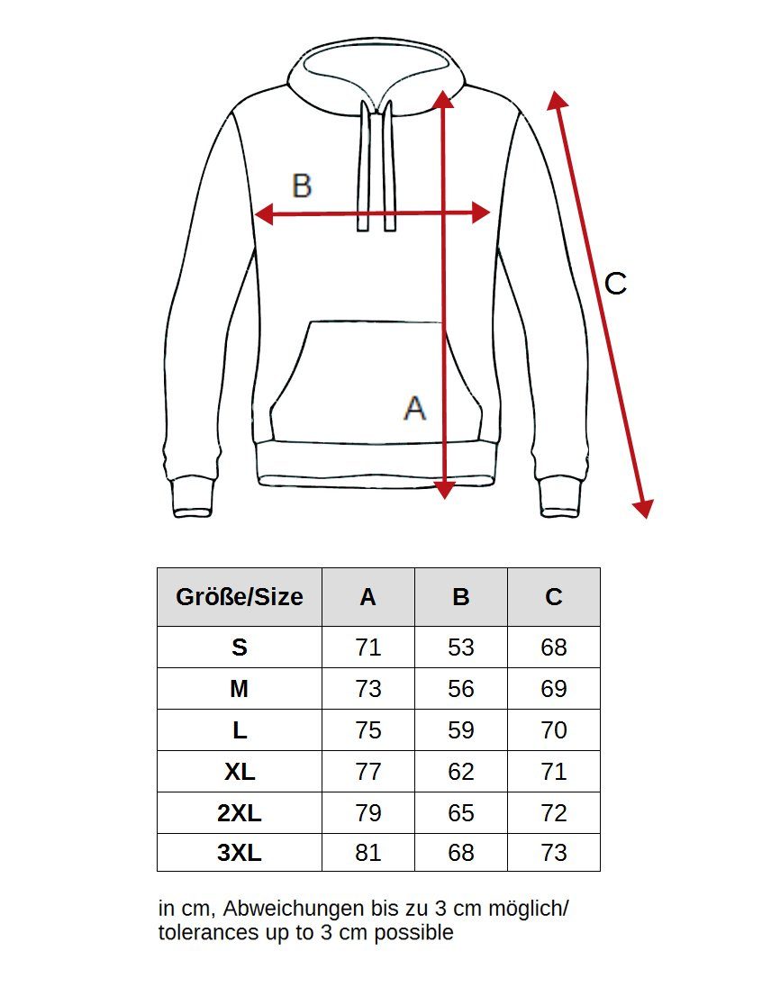 Grün EGO (1-tlg) Design 3042 Sweatjacke Hoodie Hoodie Sweater in Kapuzenpullover Egomaxx
