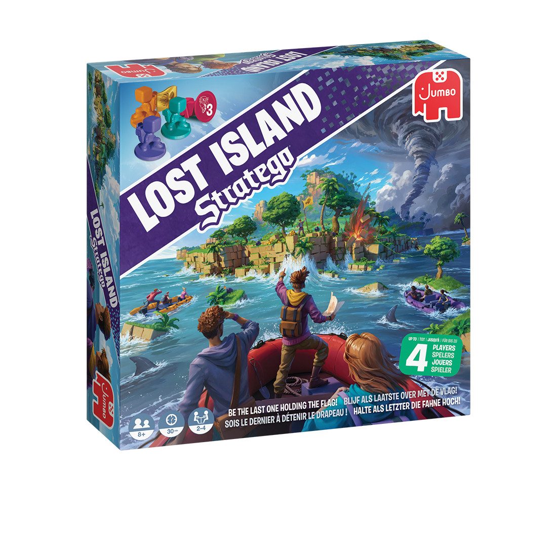 Jumbo Ігри Spiel Jumbo Ігри, Stratego Lost Island, Strategiespiel, Strategiespiel, Made in Europe