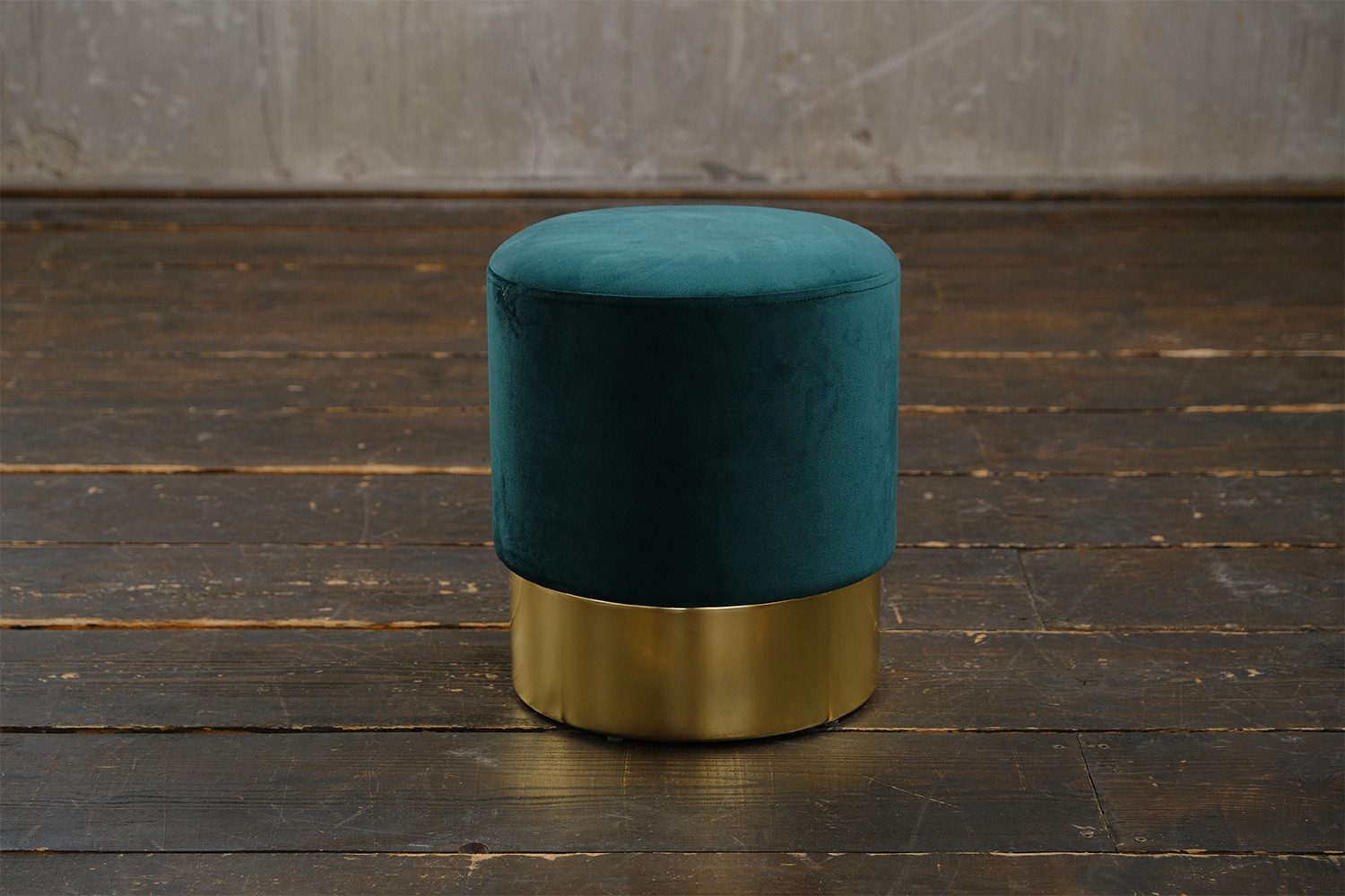 KAWOLA Hocker LIZA, Polsterhocker Pouf Velvet günstig online kaufen