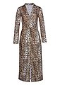 Laura Scott Druckkleid mit allover Leo Print, Bild 5