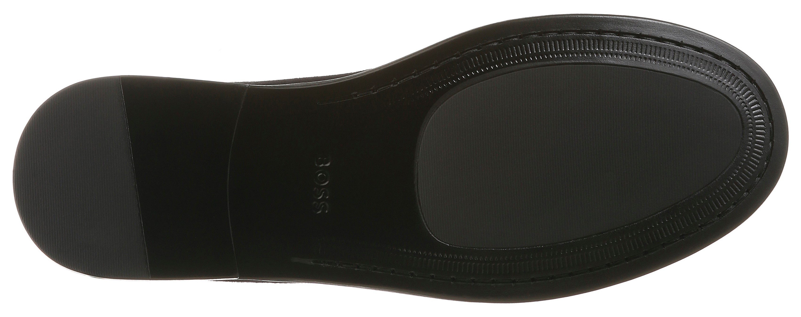 BOSS Tevan_Mocc Slipper Loafer, Mokassin, Schlupfschuh in eleganter Optik