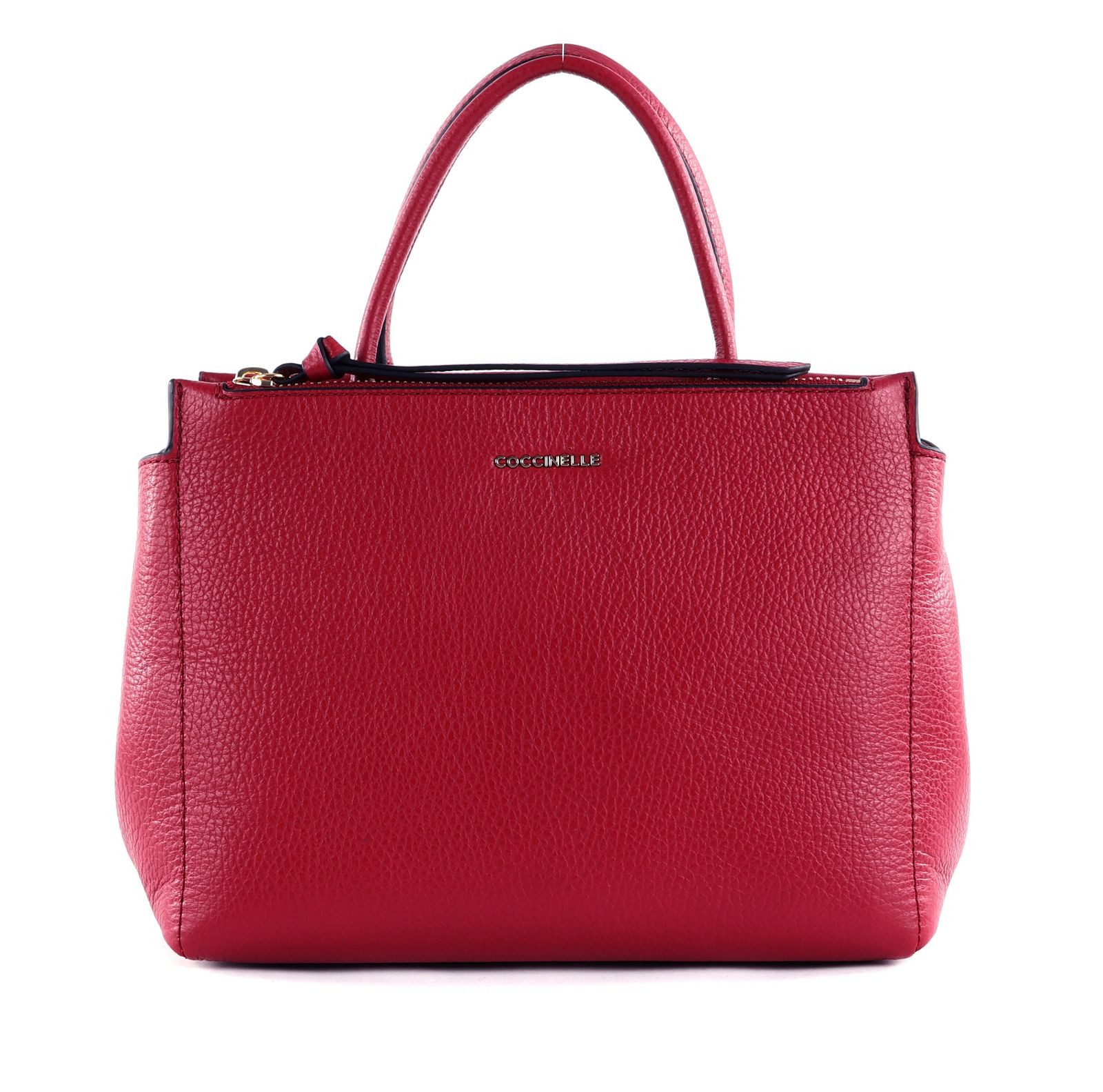COCCINELLE Handtasche Handbag Grained Leather, aus echtem Rindsleder