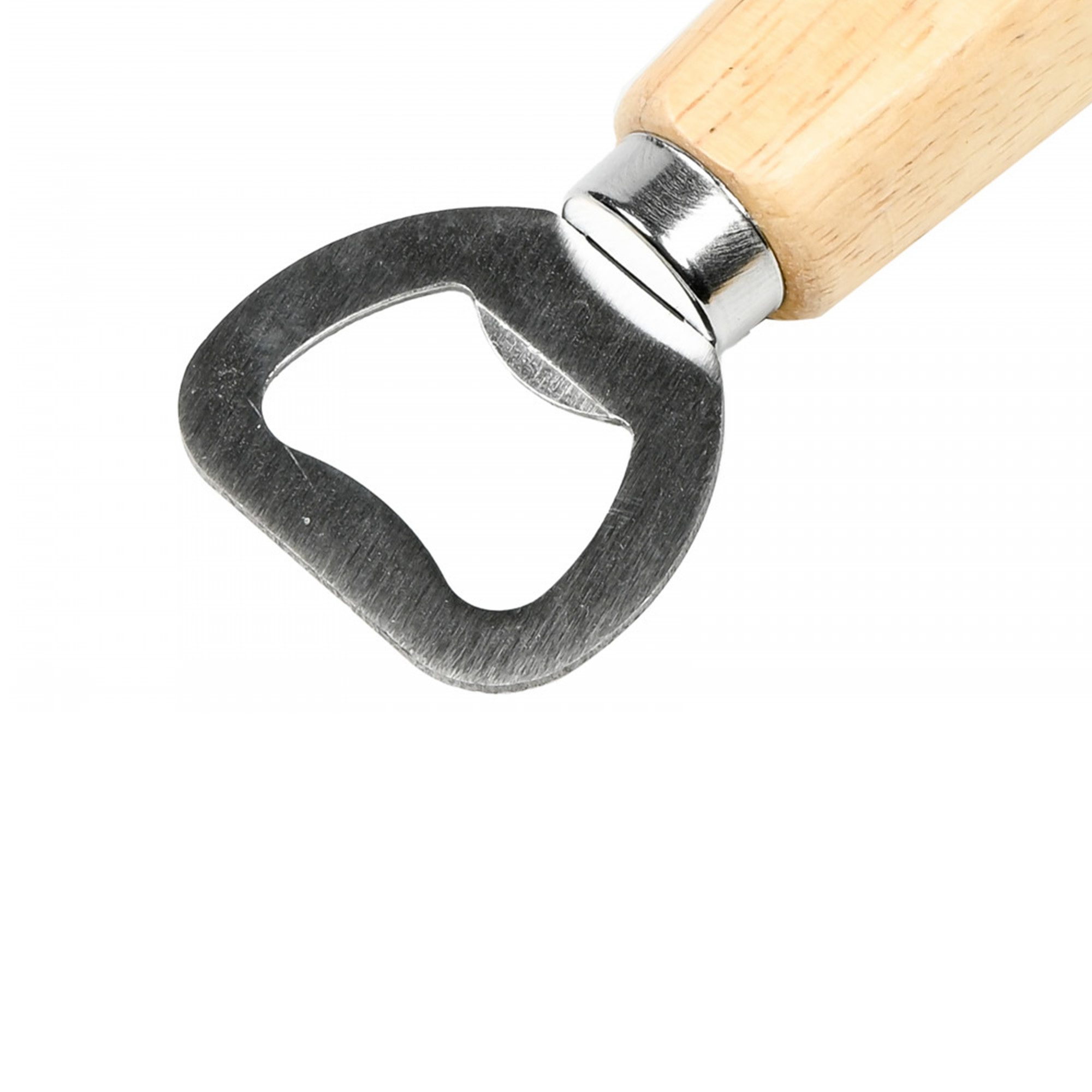 TSB Werk Flaschenöffner Flaschenöffner Kapselheber Bieröffner Holzgriff (4-tlg), Kronkorkenöffner, Heber, Öffner – Bild 3 von 4